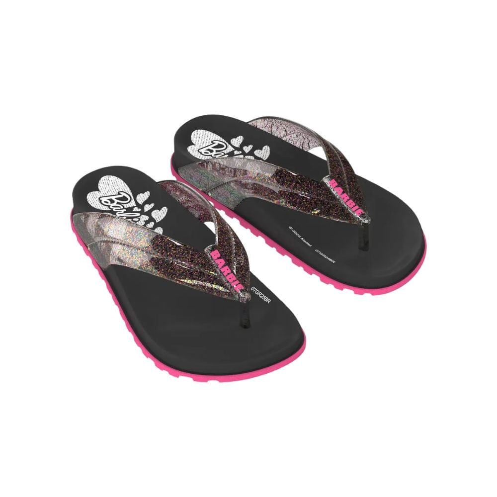 SANDALIAS BARBIE CASUAL 2BGV2000006 NEGRO NIÑA - TALLA 31