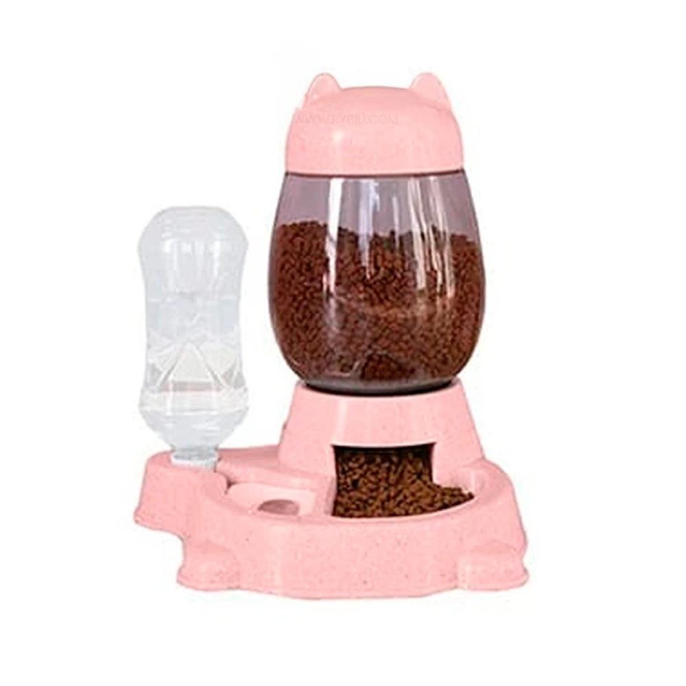 Dispensador Unido Pet Gato Blanco Rosado Moderno y Seguro Y+Papel Regalo