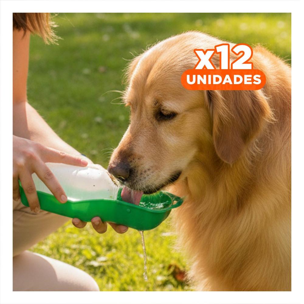 Pack12 Complemento Compacto Verde para Perro con Sistema Simple Portatil