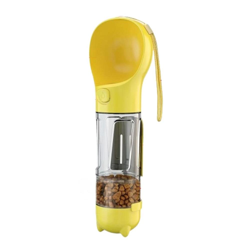 Set 4 en 1 Dispensador con Bolsita Amarillo Mediano para Paseo Diario Y+Papel Regalo