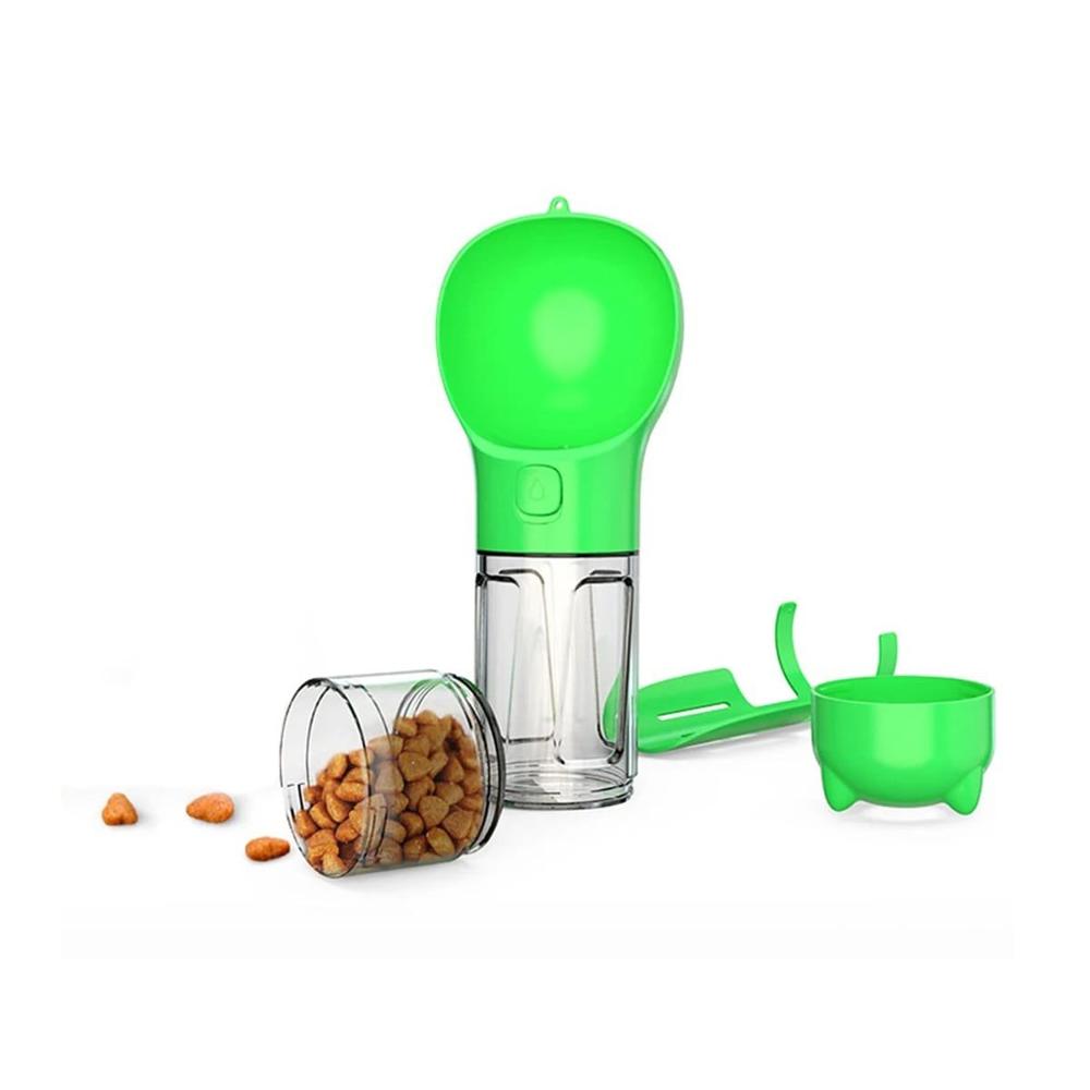 Termo 4 en 1 Dispensador con Bolsita Verde Mediano Compacto Y+Papel Regalo