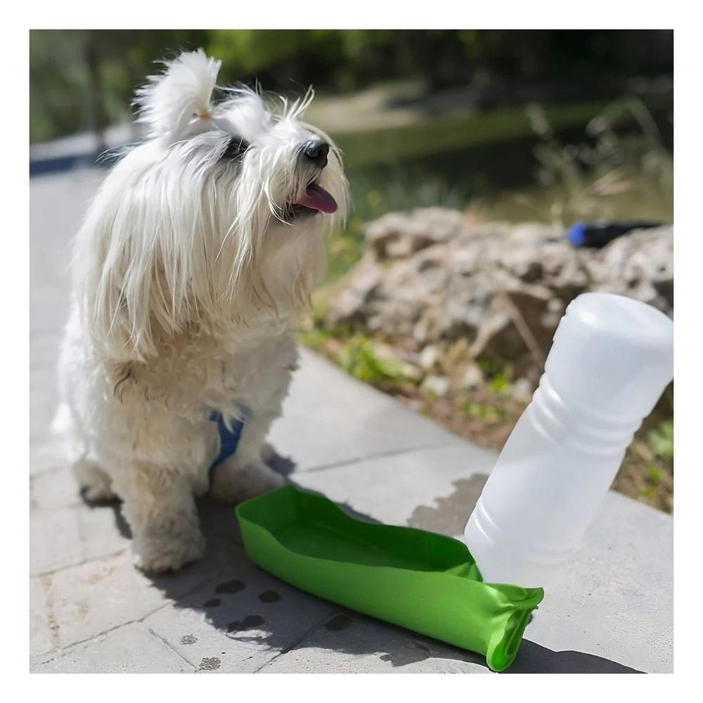 Sistema Portatil Verde para Perro con Funcion Simple y Facil Transporte Y+Ligas Regalo