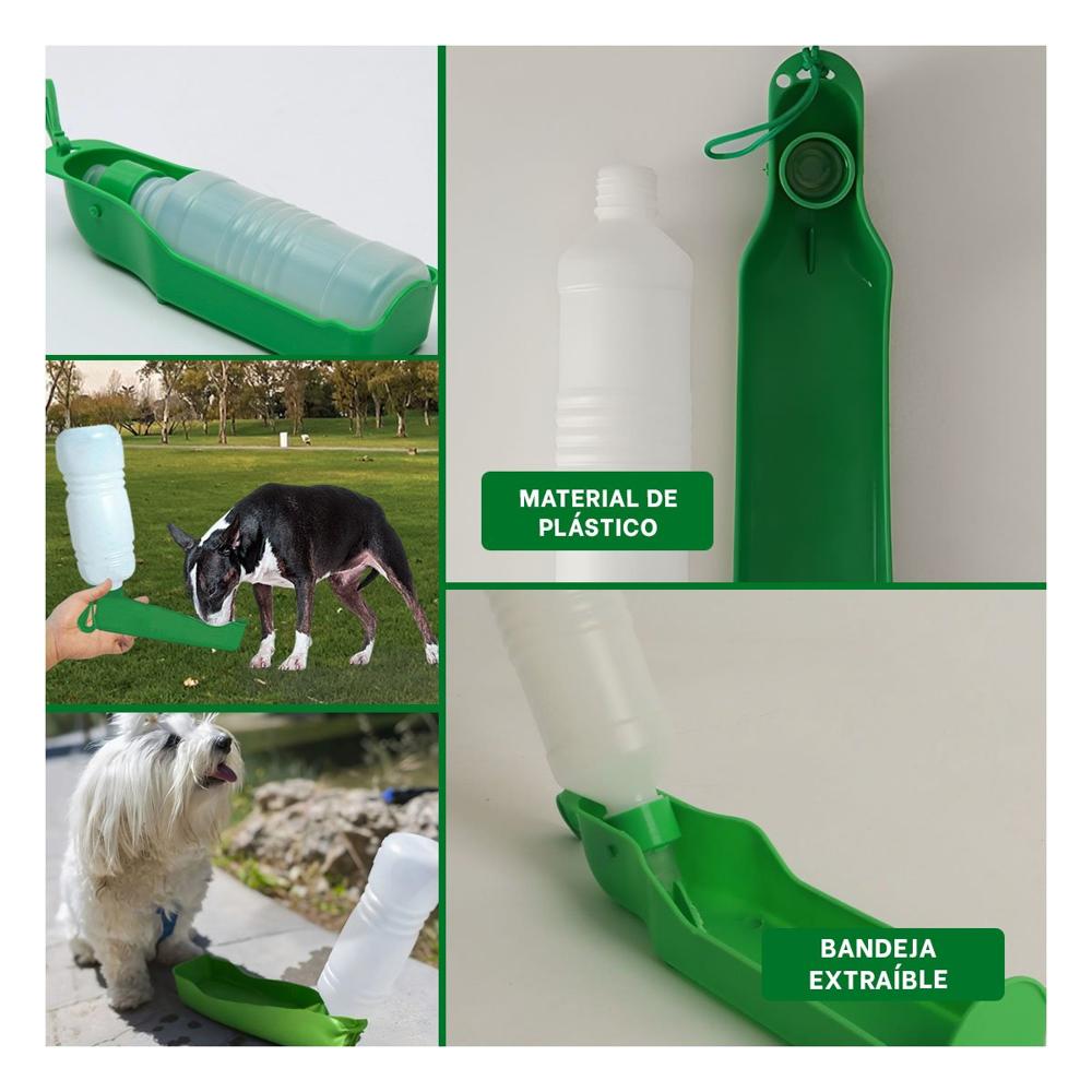 Articulo Portatil Verde para Mascota con Uso Diario en Casa o Viajes Y+Post It