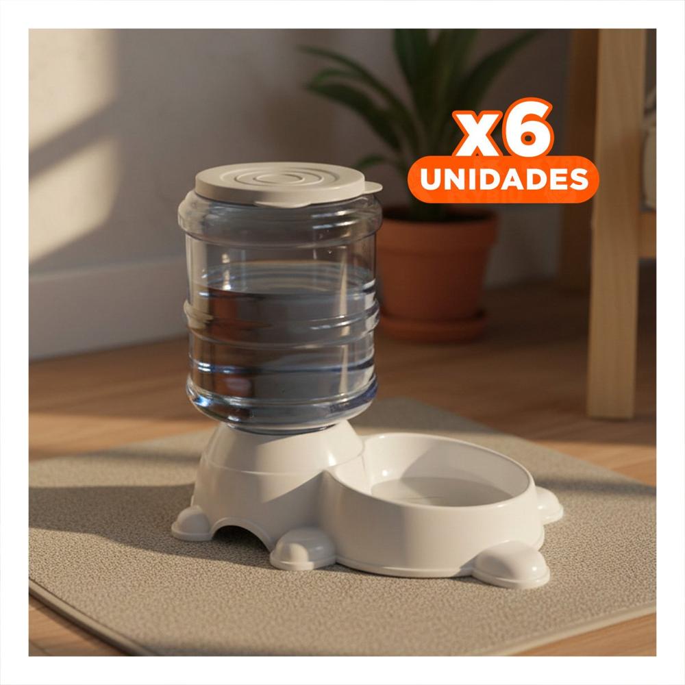 Pack6 Bandeja Doble con Bidon Plomo, Practica y Durable Y+Regalo Sticker