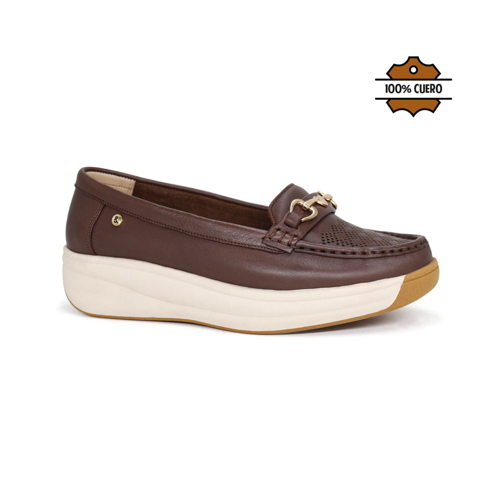 Zapatos Casuales Mujer JA26Q2-MS861 Caoba 37