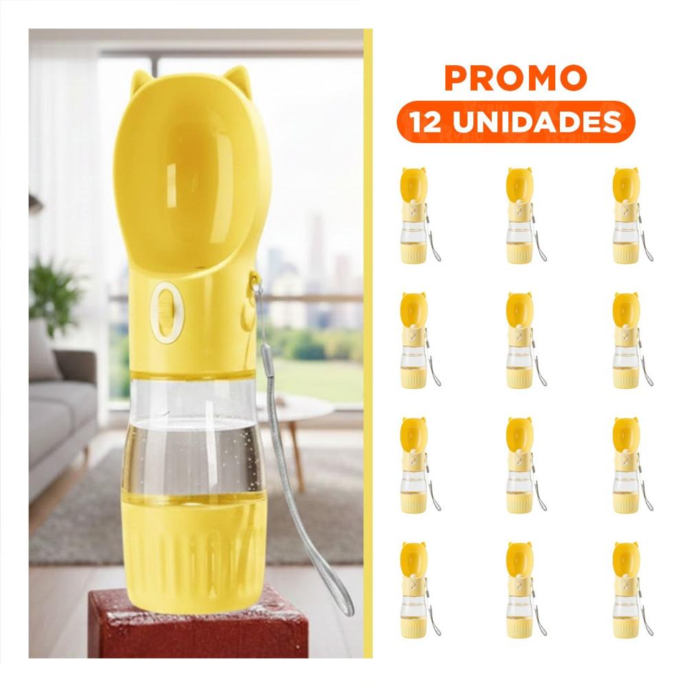 Pack12 Aplicador Practico Gato Amarillo para Uso Personal Y+Regalo Sticker