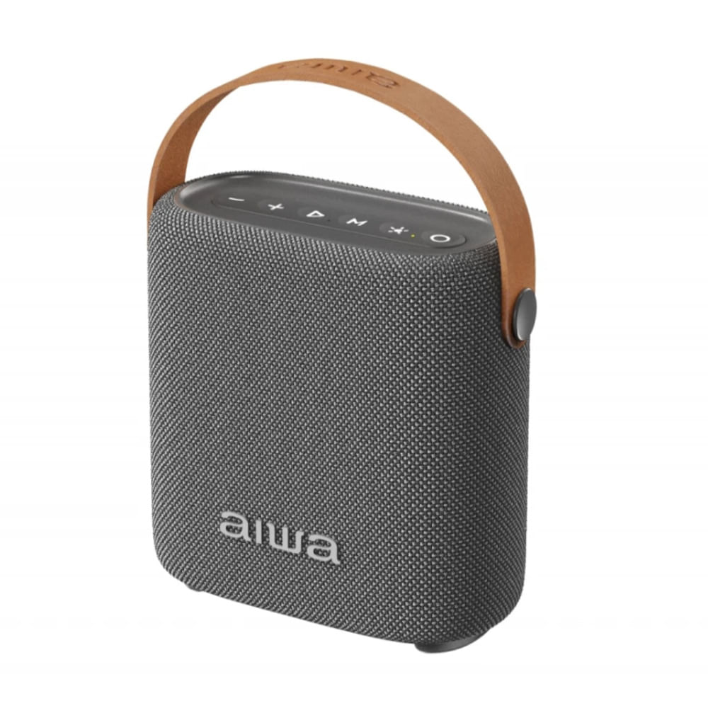 Parlante Aiwa AWS70BTGC Portátil Bluetooth Gris