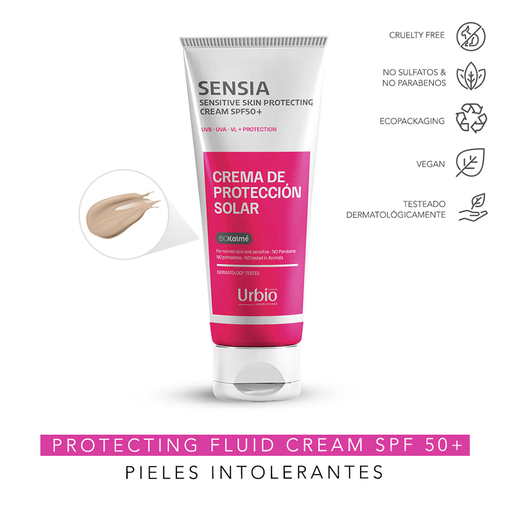 Fotoprotector facial Sensia para piel sensible SPF50 40 ml