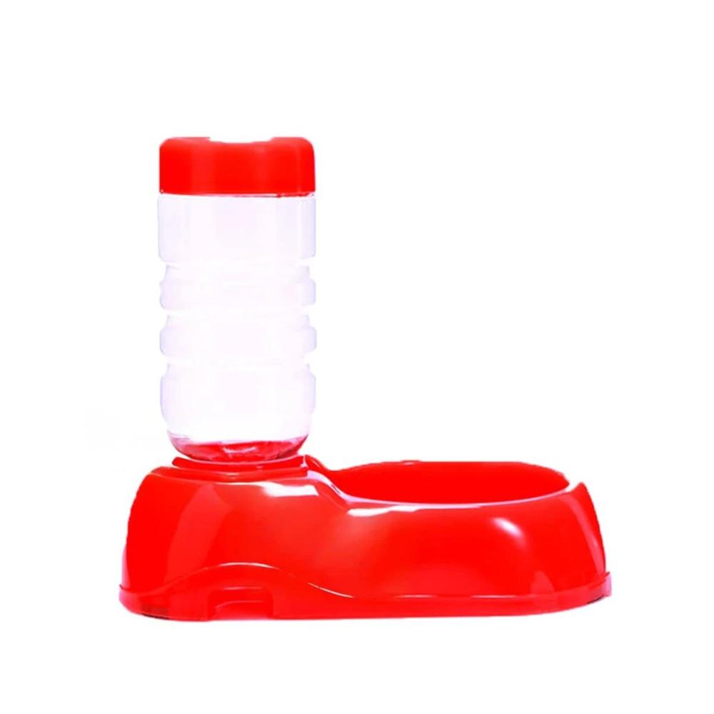 Bebedero Automatico para Mascota Rojo Seguro y Durable y Estable Y+Papel Regalo