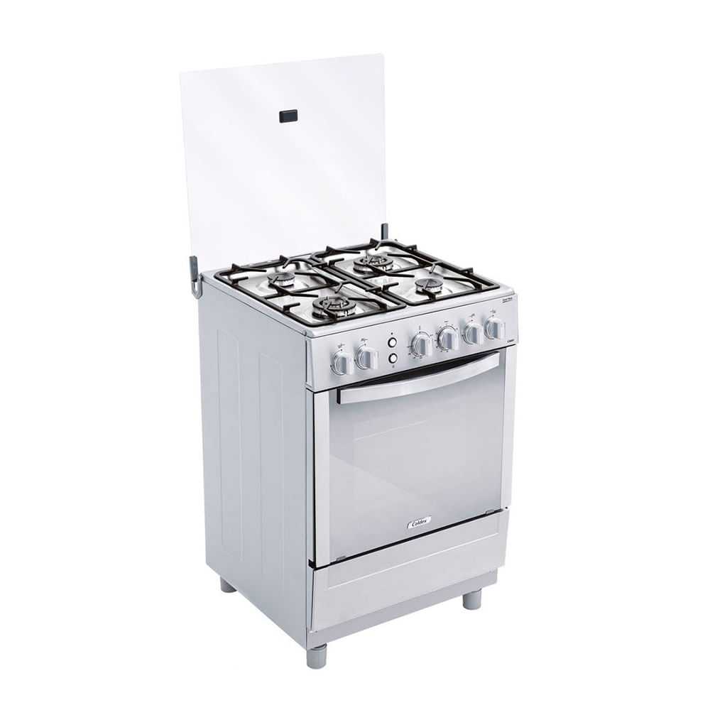 Cocina Coldex CX681 a Gas de Pie 4 Quemadores Acero Inoxidable