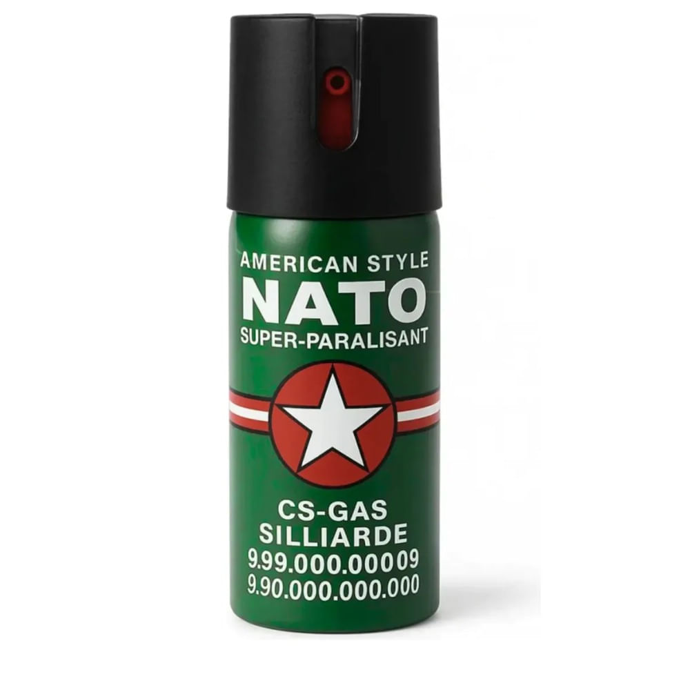 Gas Pimienta Americano Para Autodefensa Nato 60 MLL