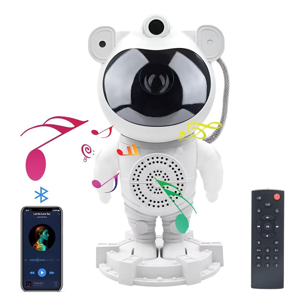 Proyector de Galaxias Astronauta Parlante Bluetooth