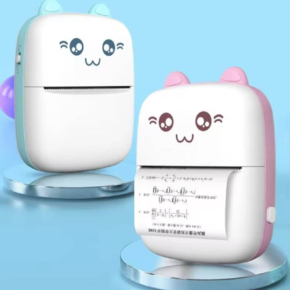 Mini Impresora Térmica Portátil Kawaii Bluetooth