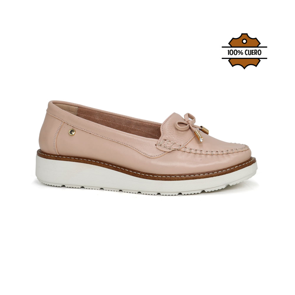 Mocasines Casuales Mujer JA26Q2-MS860 Nude 36