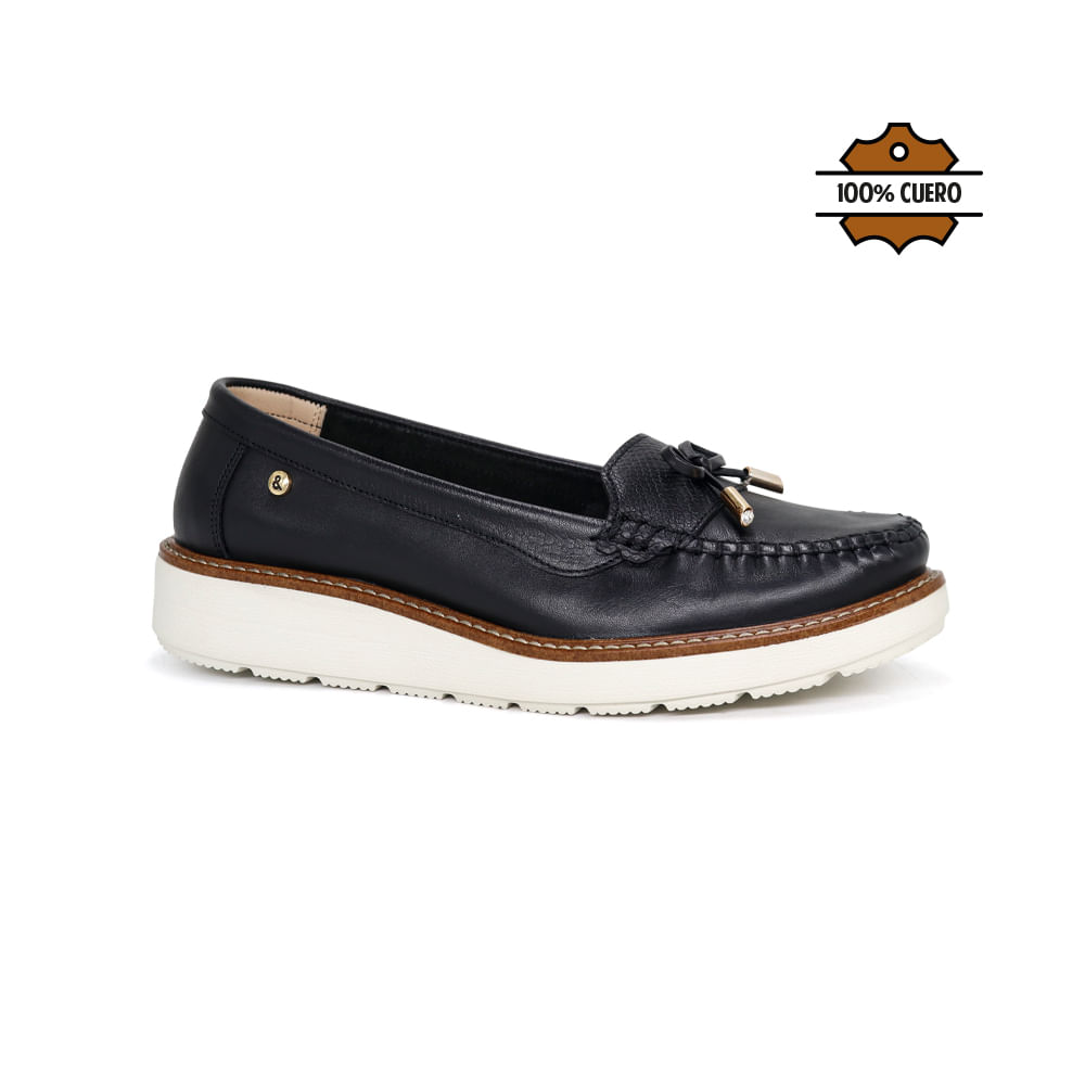 Mocasines Casuales Mujer JA26Q2-MS860 Negro 38