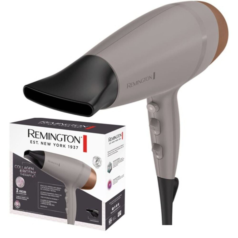 Secadora de Cabello Remington Collagen y Biotin Therapy D26A