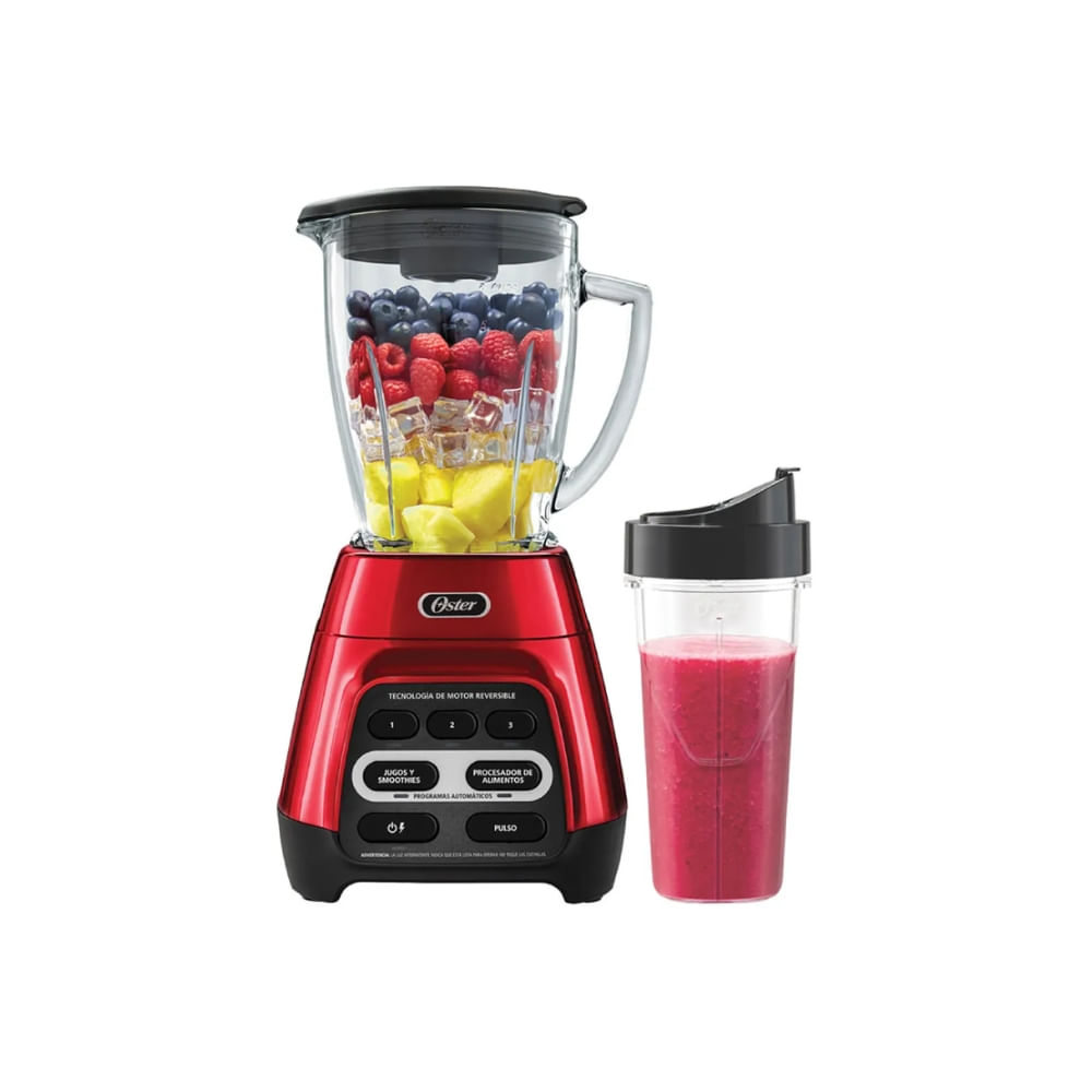 Licuadora Oster BLSTPYG1310 RBG 053 Blend-N-Go Roja 1.5L
