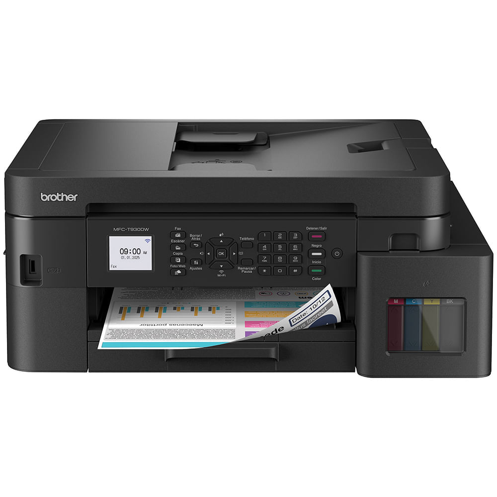 Impresora Multifuncional BROTHER MFC-T930DW Negro