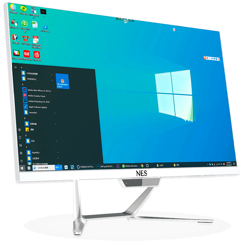 Pc Pantalla Táctil Nes U24 All In One Intel I5 8gb Ssd 256gb