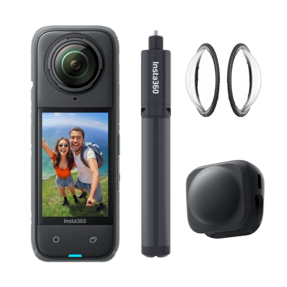 Cámara de acción Insta360 X4 - Pack Tripode