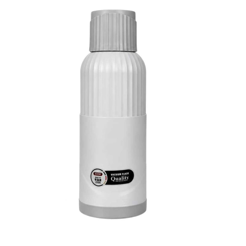 Termo 2 lt fondo de vidrio y taza dispensadora color GRIS
