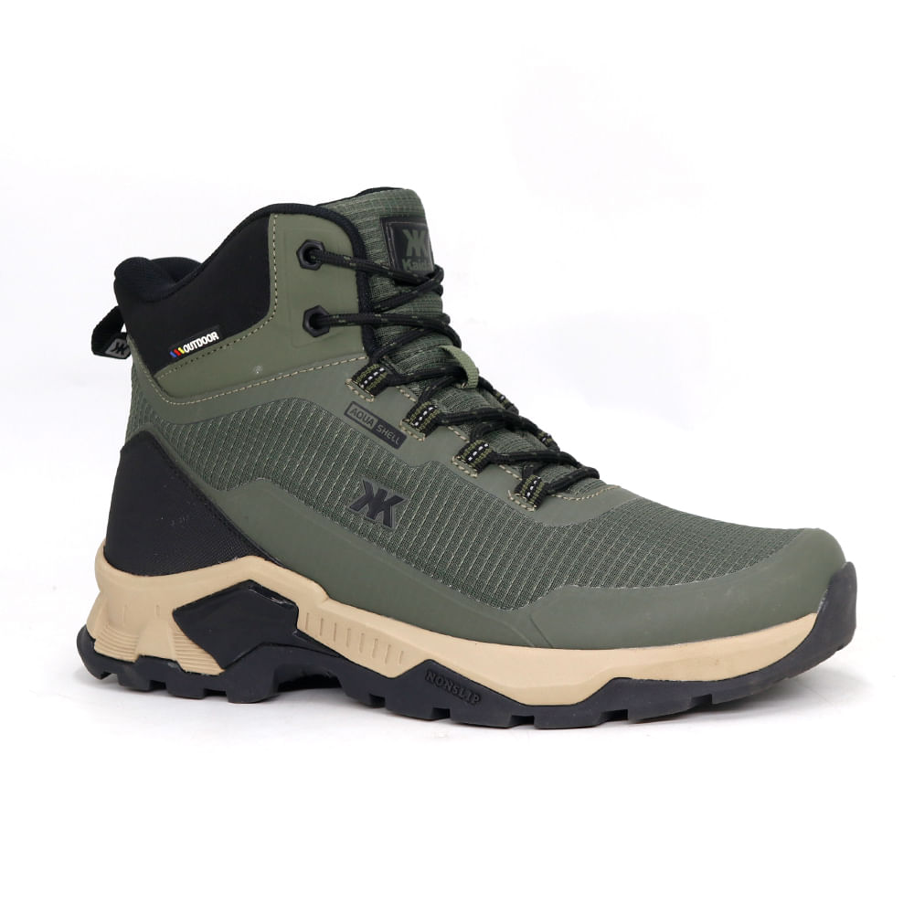 Botines Outdoor Hombre Kaida 1761-H26Q2 OLIVO 42