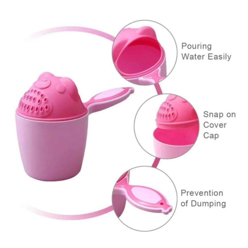 Regadera de Bebe para baño Rosado