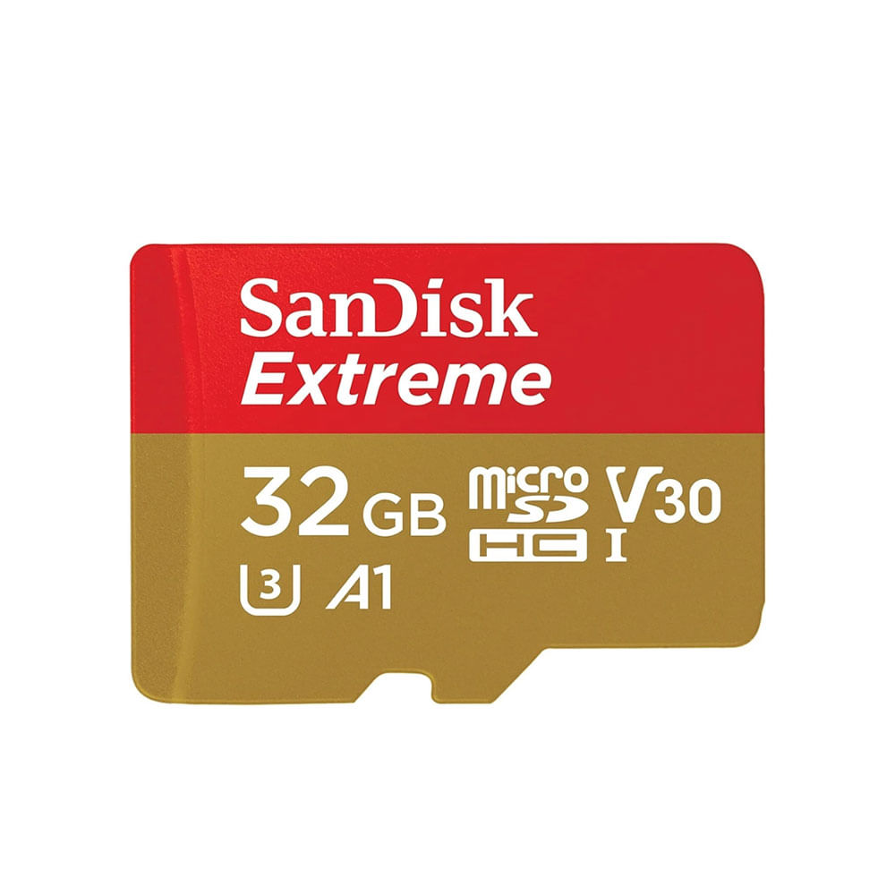 Memoria micro SD Sandisk 32GB - R100mb - W60mb - Extreme