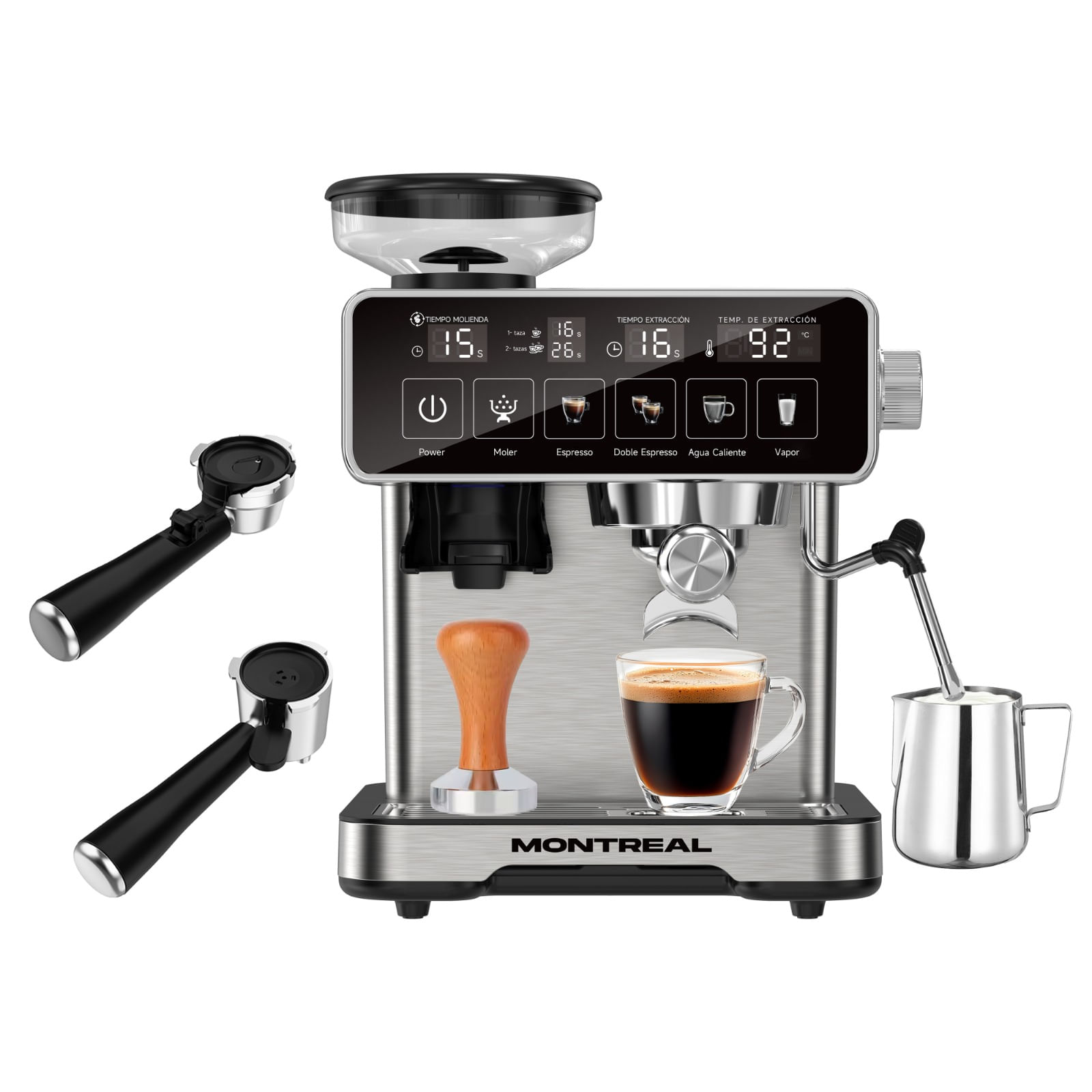 Cafetera Para Espresso Montreal - CFM-1725