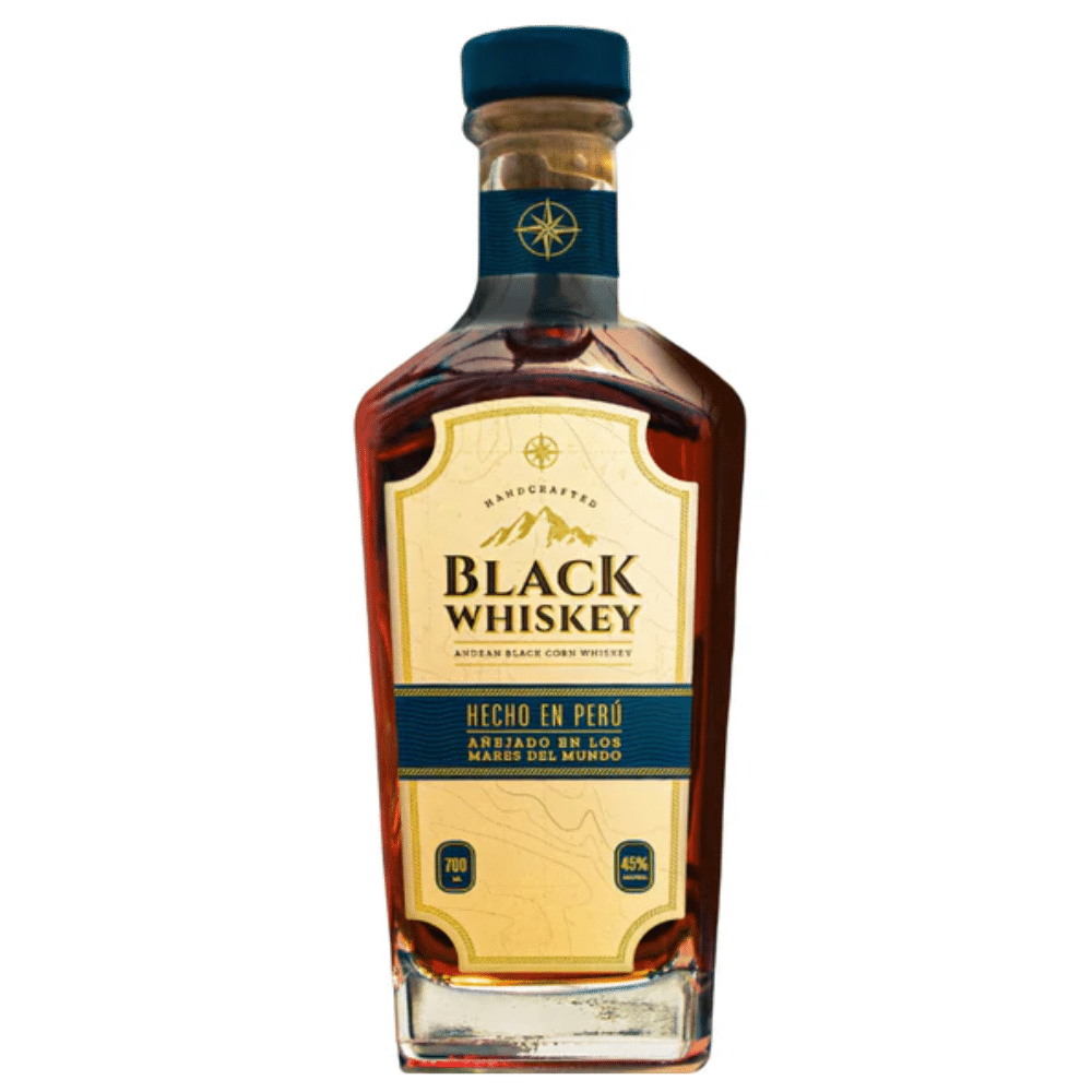 Whisky BLACK WHISKEY Edición Especial 2024 Barco Unión Botella 700ml