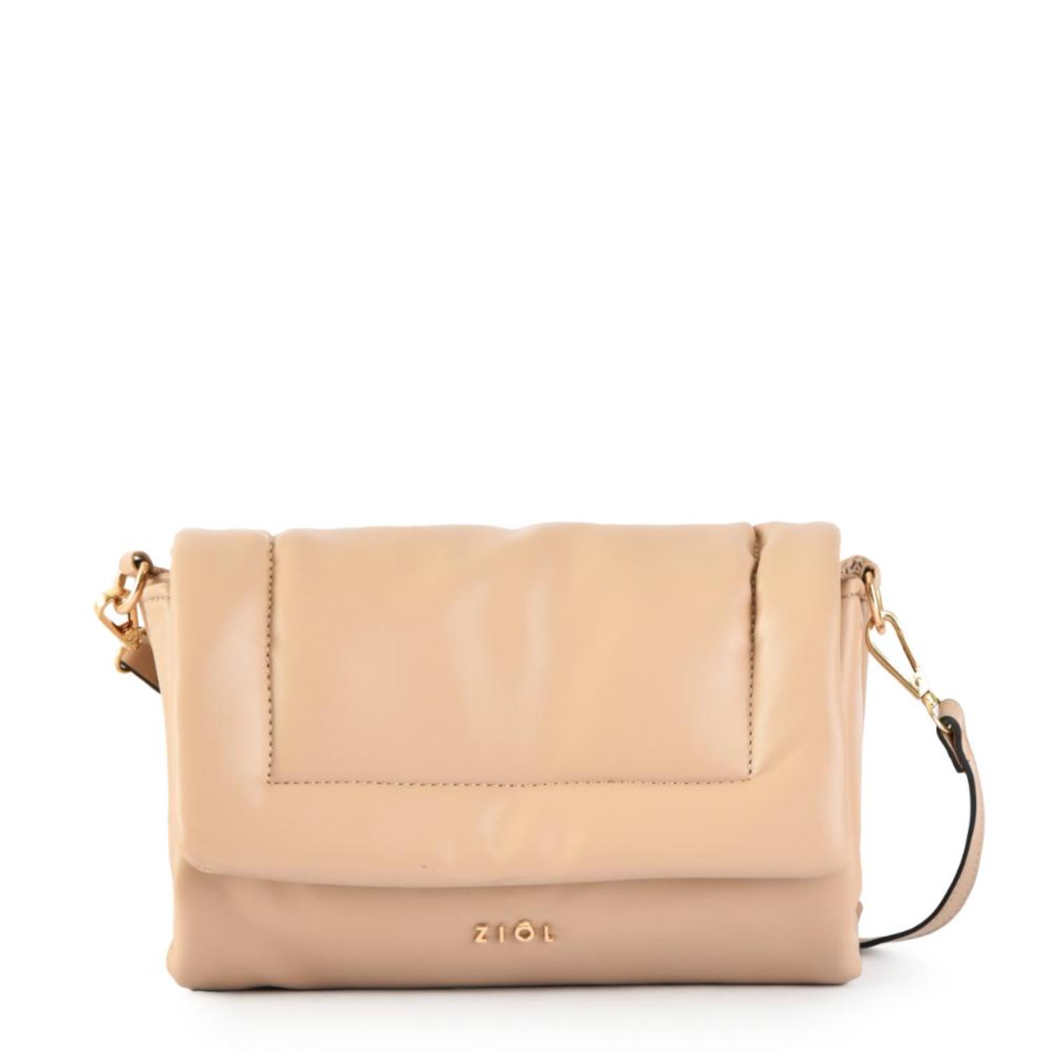 Cartera Crossbody Ziol Fannie Beige