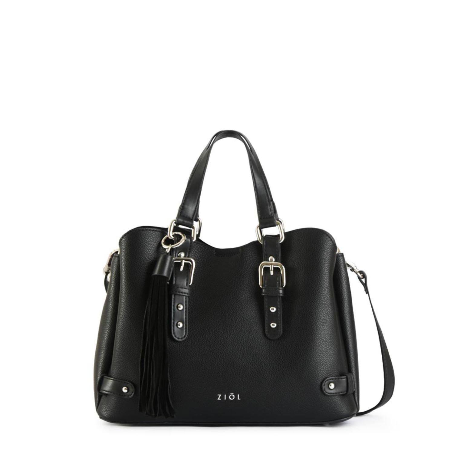 Cartera Crossbody Ziol Malva Negro