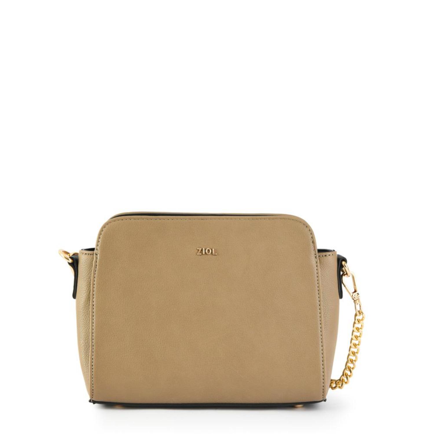 Cartera Crossbody Ziol Bismarin Taupe