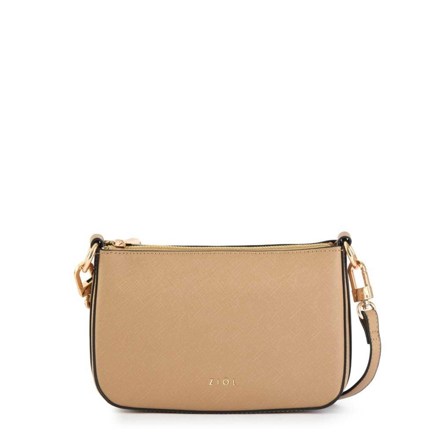 Cartera Crossbody Ziol Mandela Beige