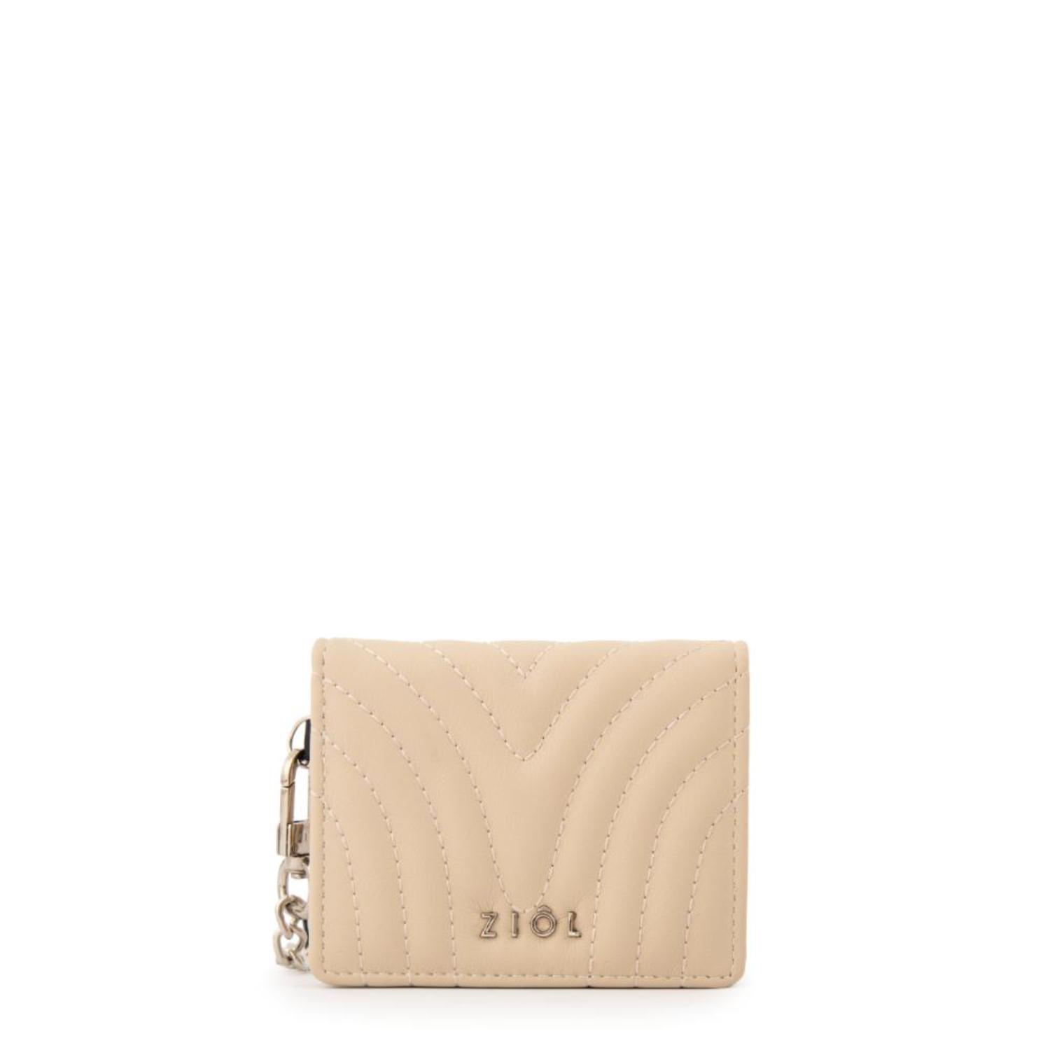 Tarjetero Ziol Shanon 1 Beige