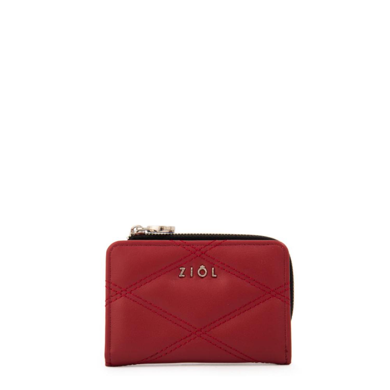 Billetera Ziol Elvira 1 Rojo