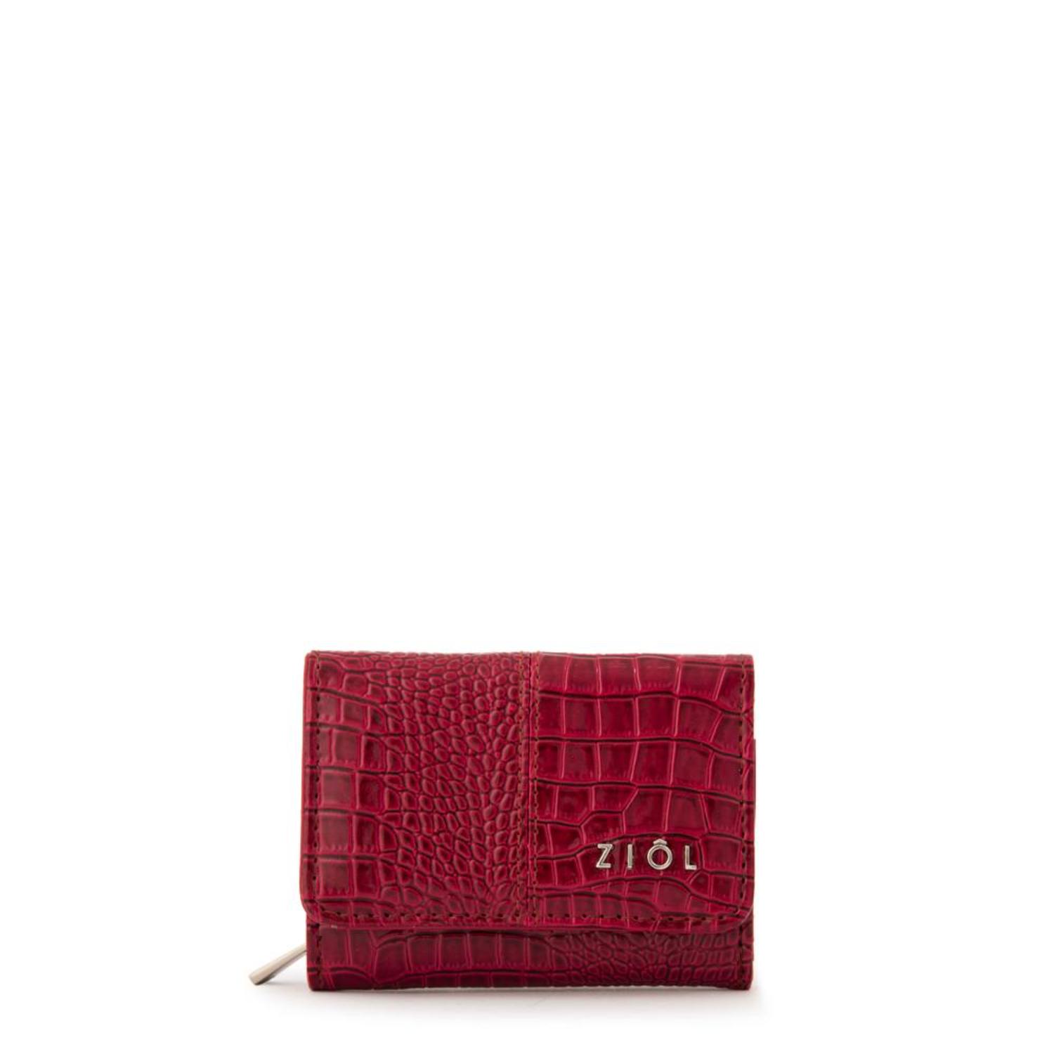 Billetera Ziol Caroline 1 Rojo