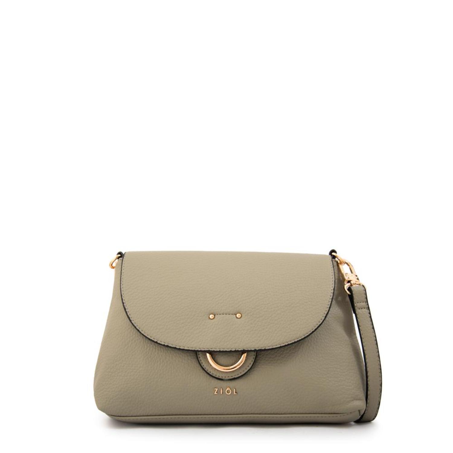 Cartera Crossbody Ziol Anastasia Gris