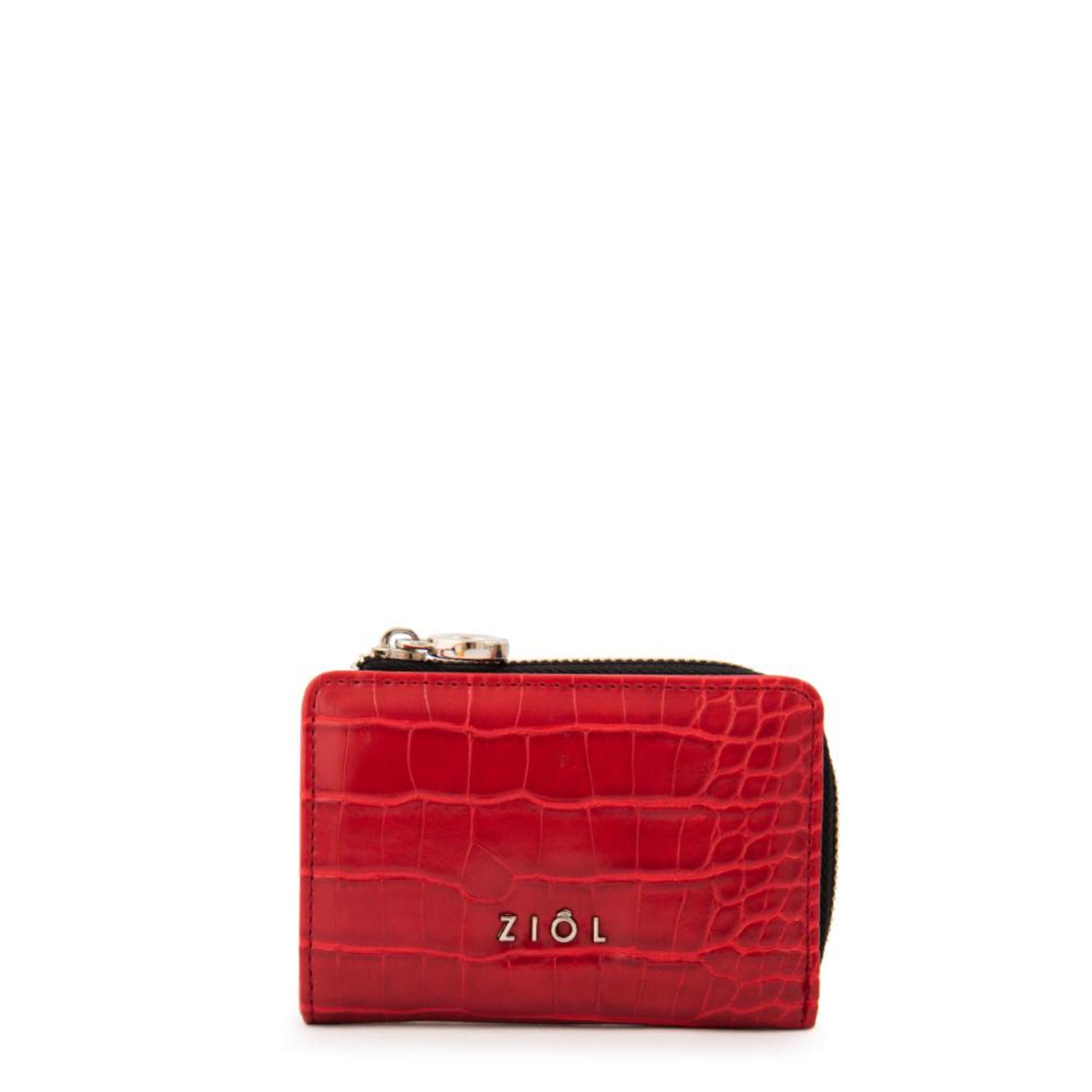 Billetera Ziol Lorena 1 Rojo