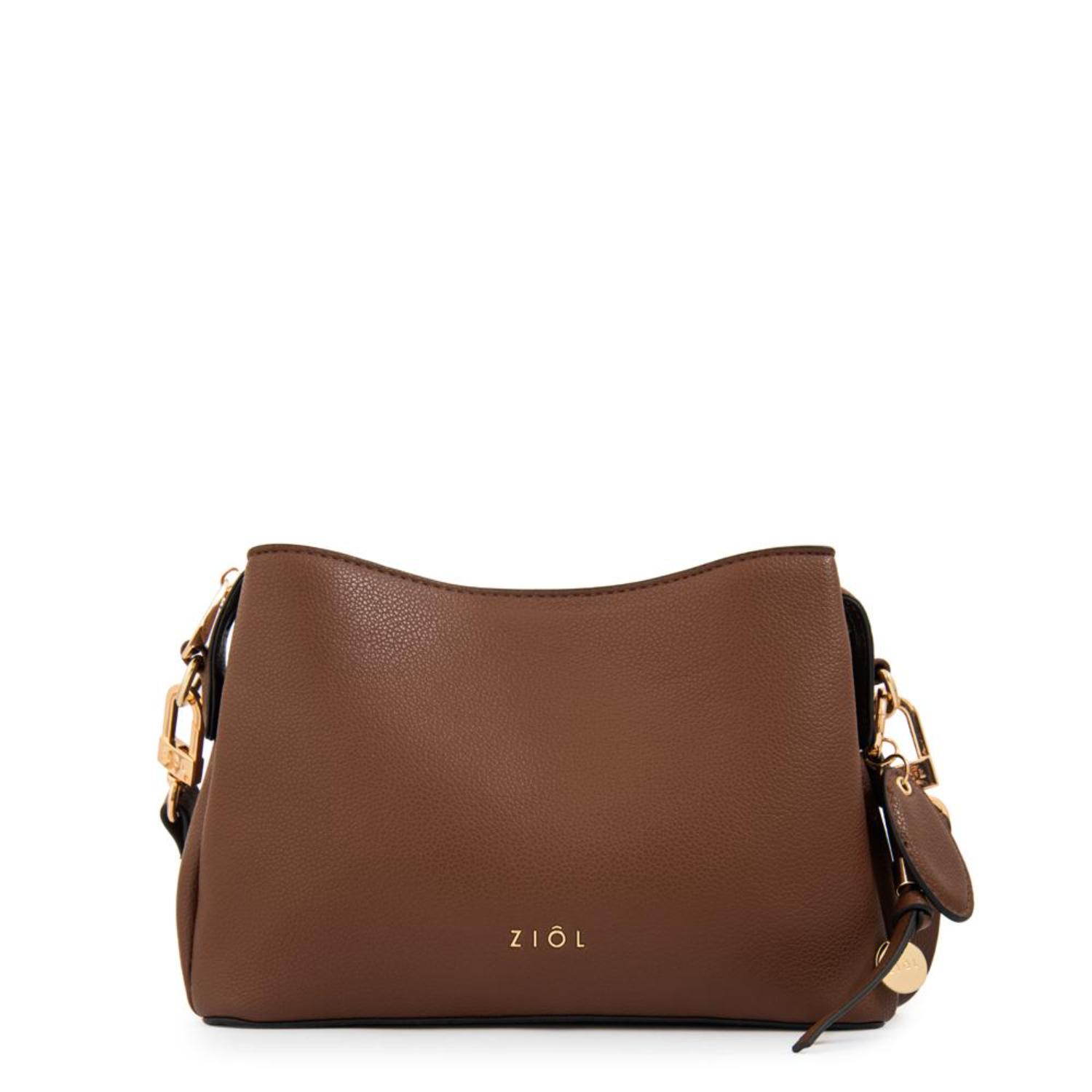 Cartera Crossbody Ziol Antonieta Marrón