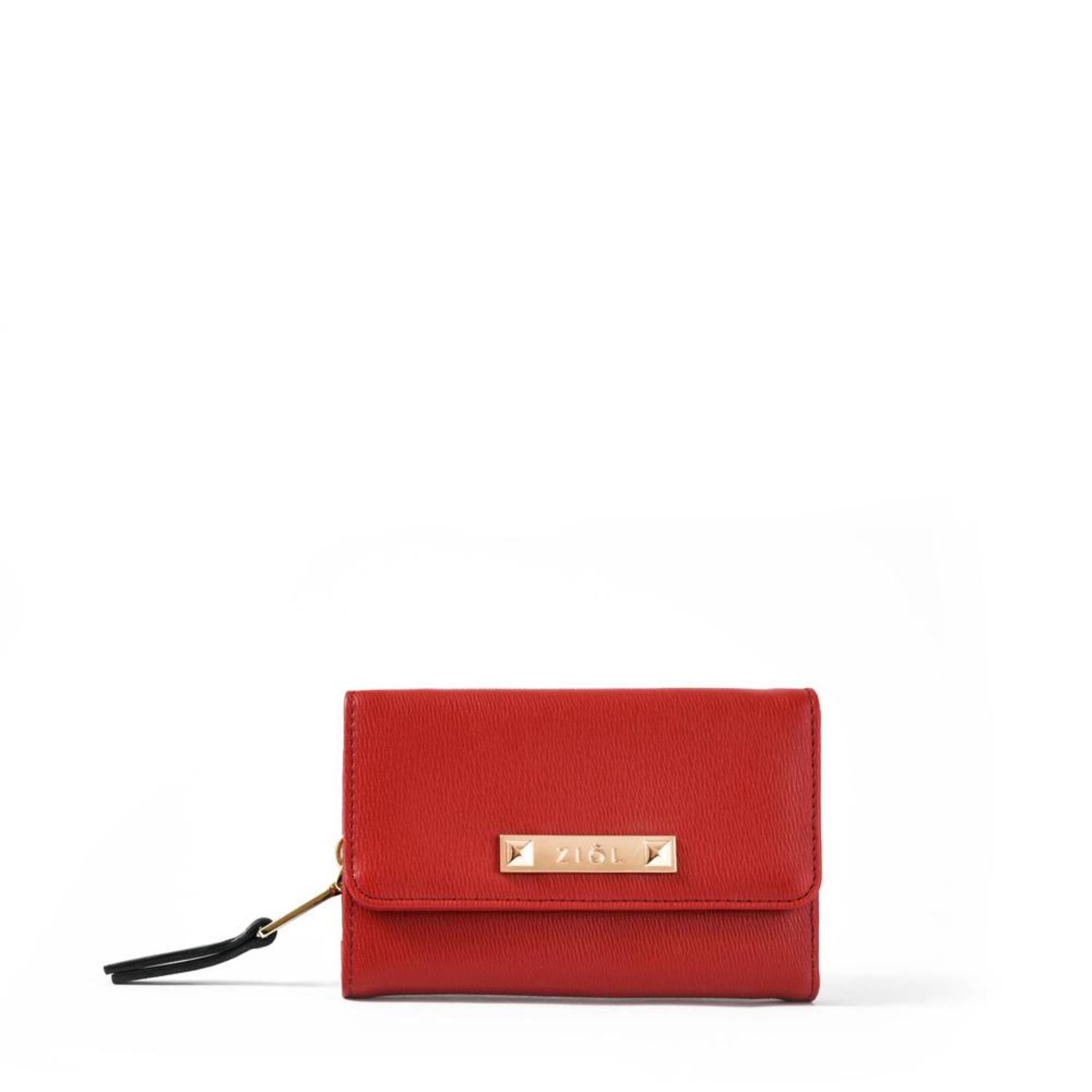 Billetera Ziol Fraila 1 Rojo