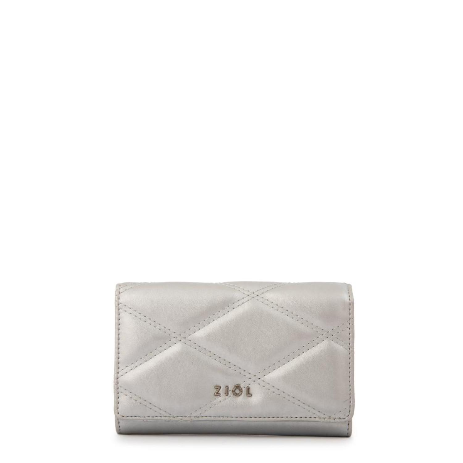 Billetera Ziol Elvira Plateado