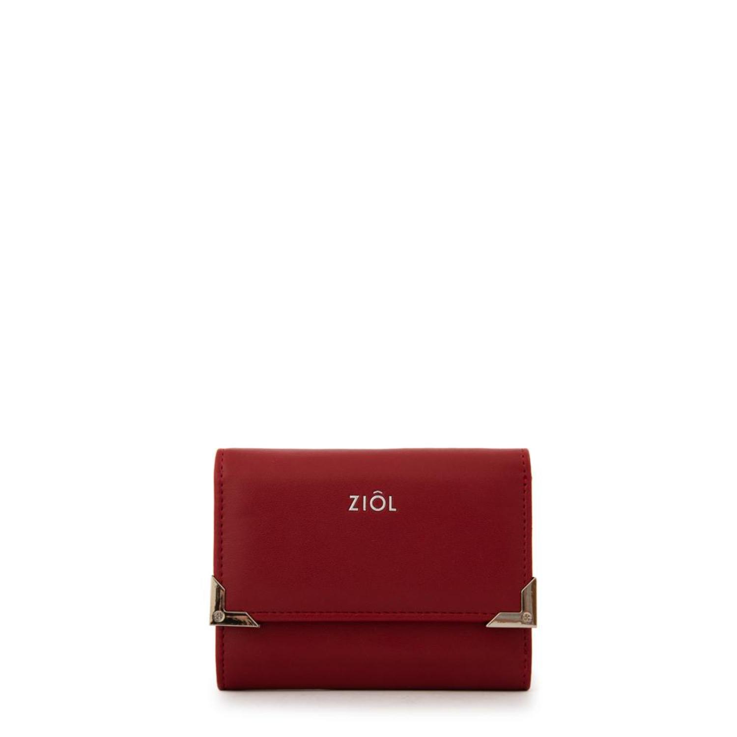 Billetera Ziol Demin 2 Rojo