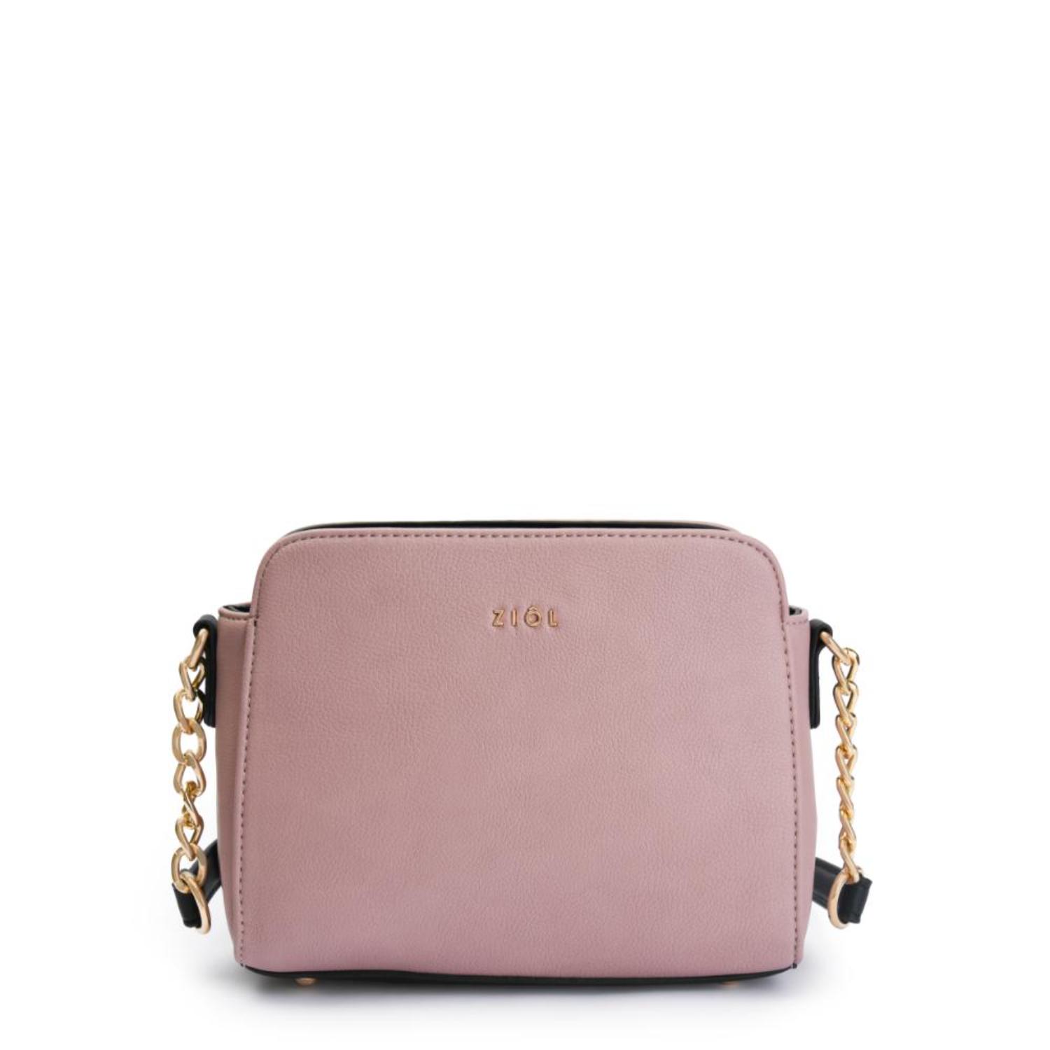 Cartera Crossbody Ziol Bismarin Rosado