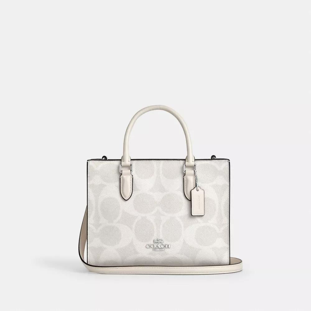 BOLSO TOTE COACH MAGGIE MINI | WHITE