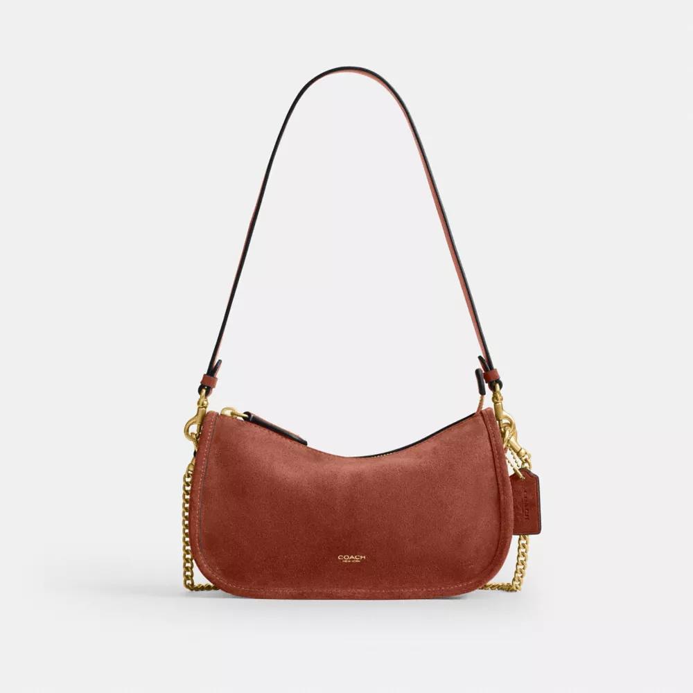 BOLSO COACH WAVERLY | BRASS/ CLAY