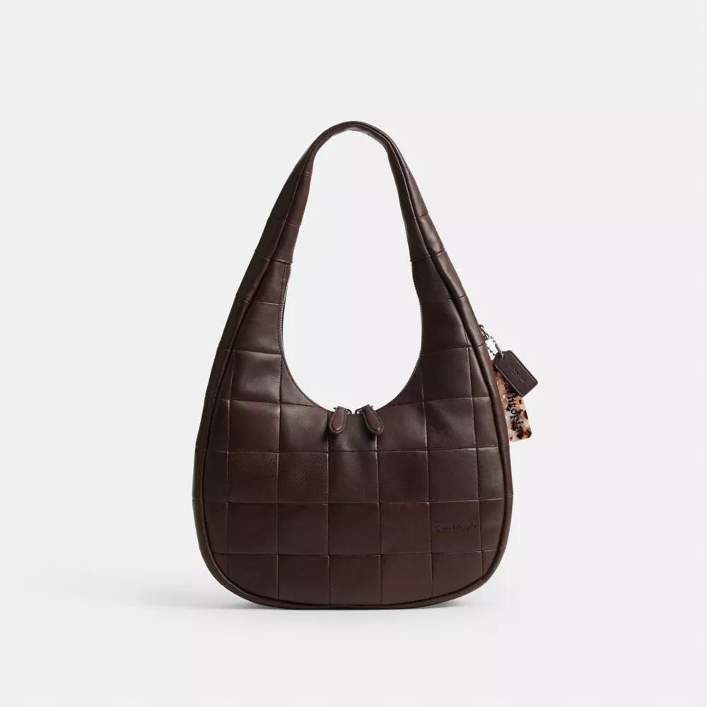 BOLSO COACH ALTER/EGO MEDIA LUNA | MARRÓN MORO