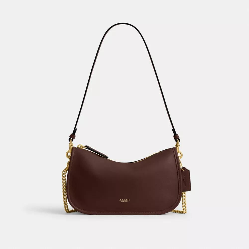 BOLSO COACH WAVERLY | BRASS/ MAPLE