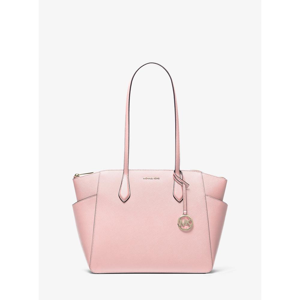 MICHAEL KORS BOLSO TOTE BOLSO DE PIEL SAFFIANO MARILYN | ROSADO