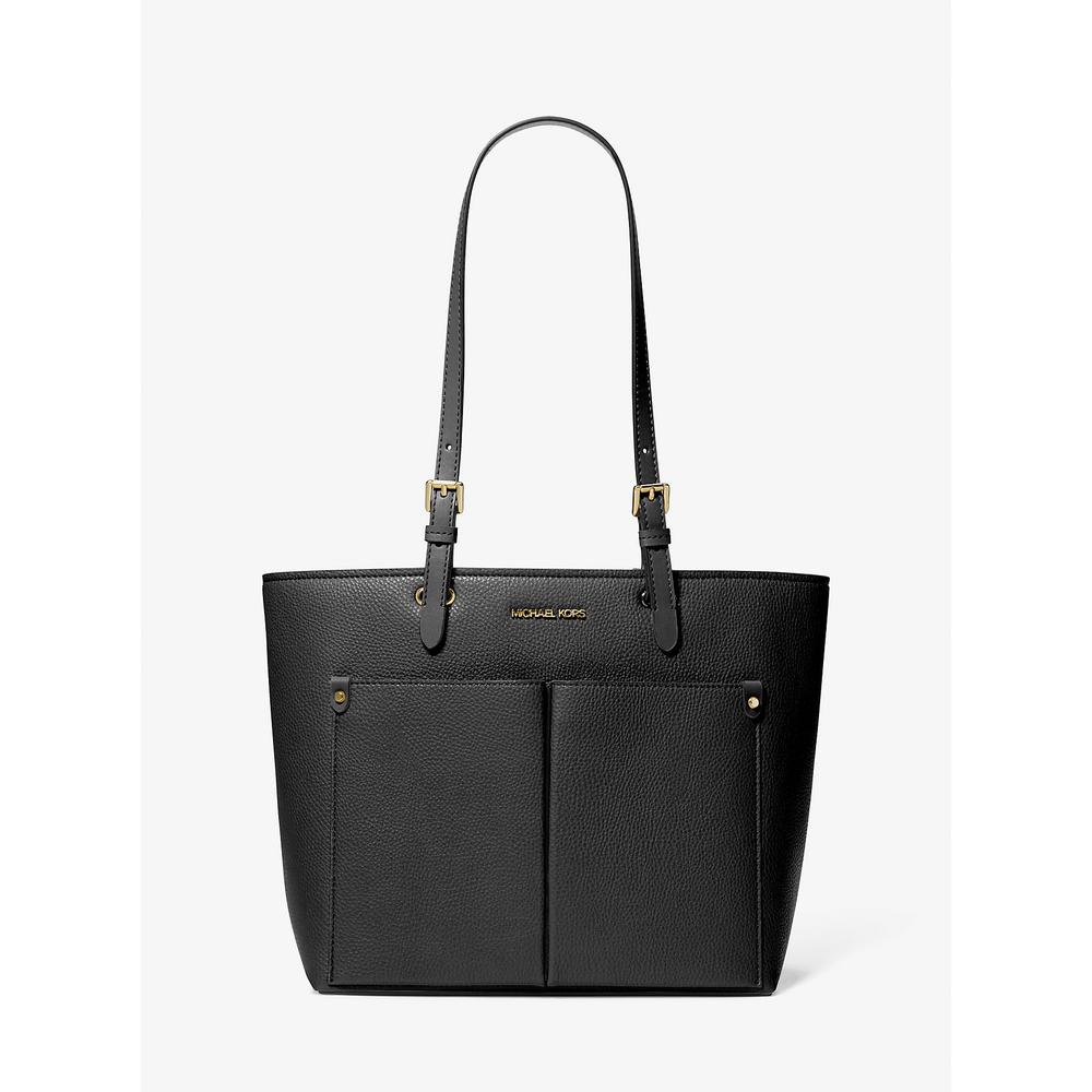MICHAEL KORS BOLSO TOTE MEDIANO DE BOLSILLO JET SET | NEGRO